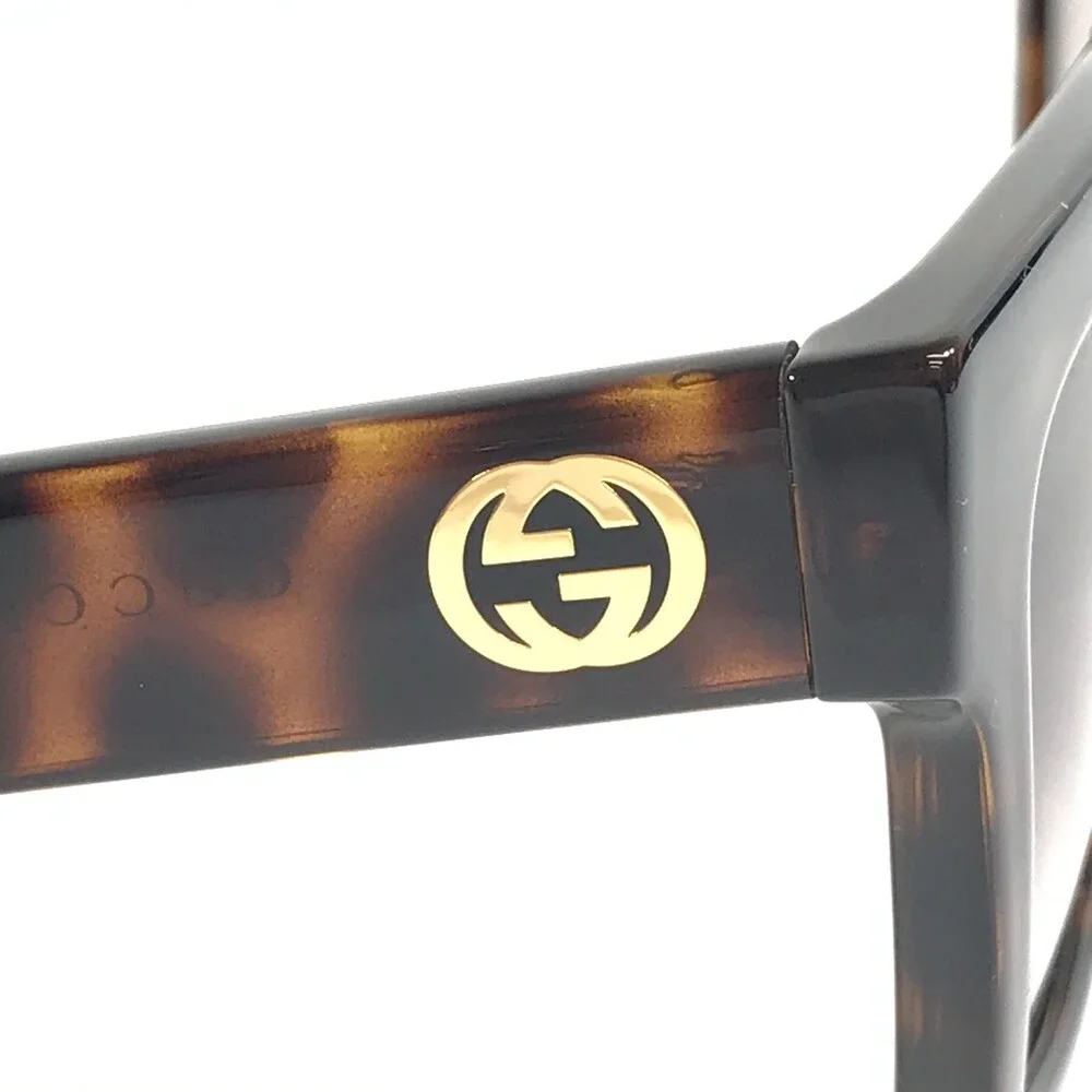 Gucci Sunglasses GG1714S 002 Tortoise Butterfly Frames with Pink Gradient Lenses
